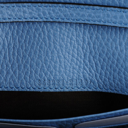 Gucci Dollar Calfskin Mini Swing Wallet Bag Mineral Blue 7 of 8