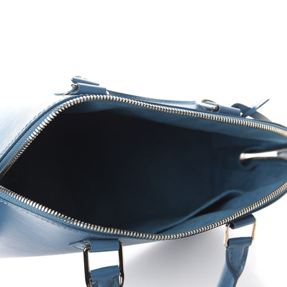 Louis Vuitton Epi Alma PM Cyan 5 of 9