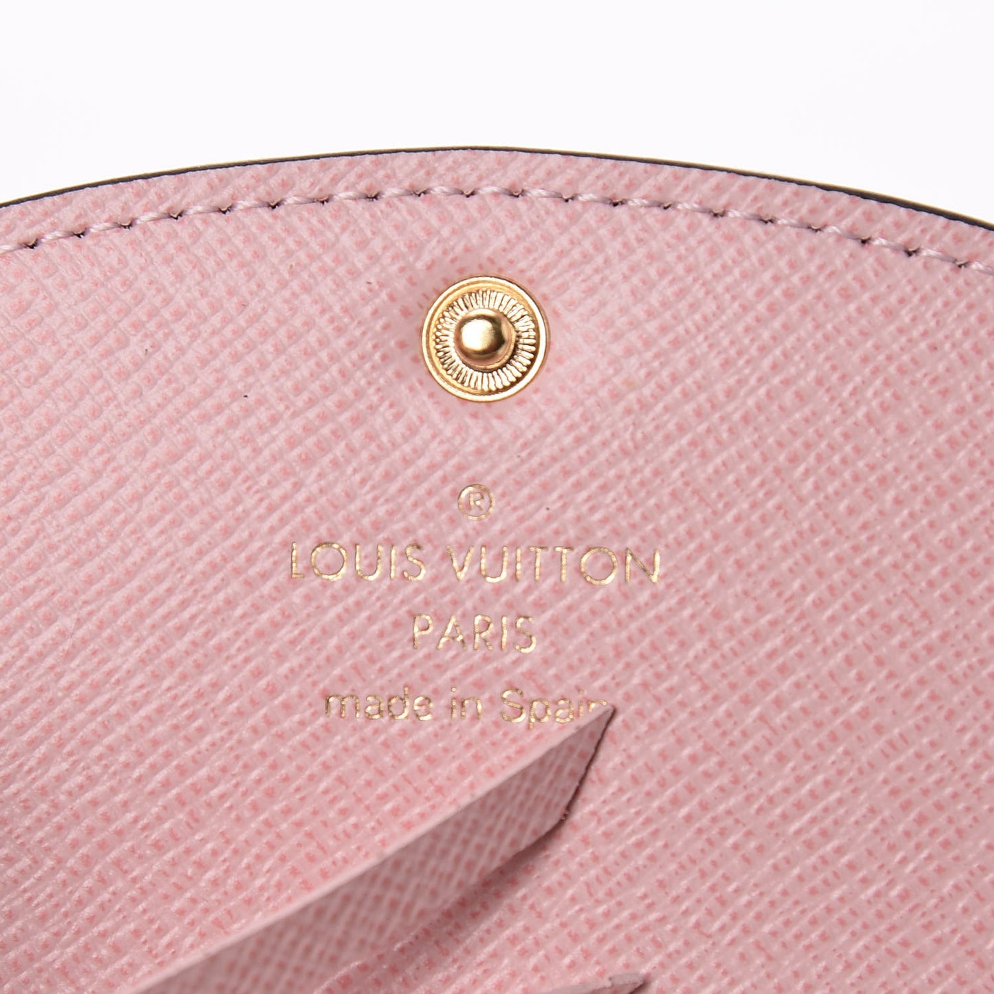Monogram Rosalie Coin Purse Rose Ballerine