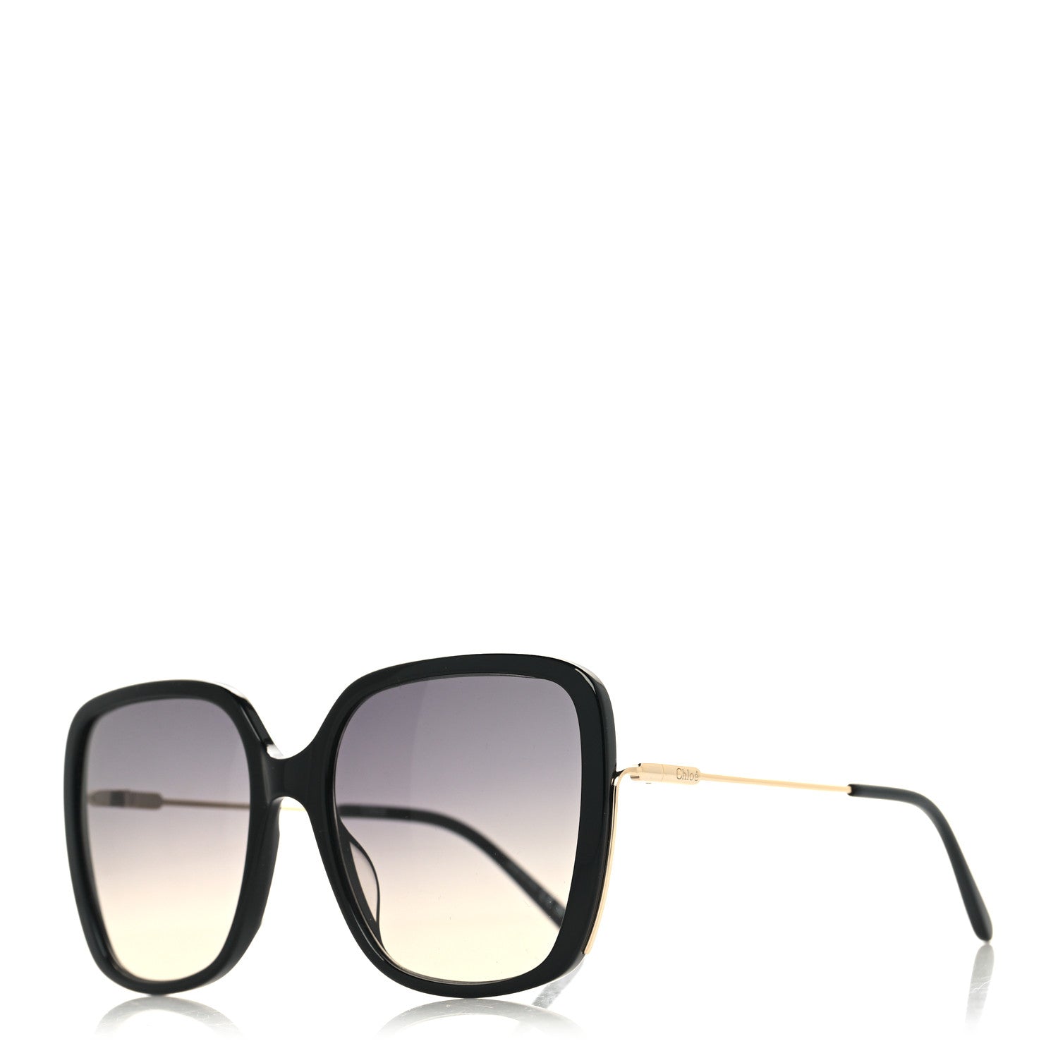 Chloe Square Sunglasses CH0173S Black 1 of 7