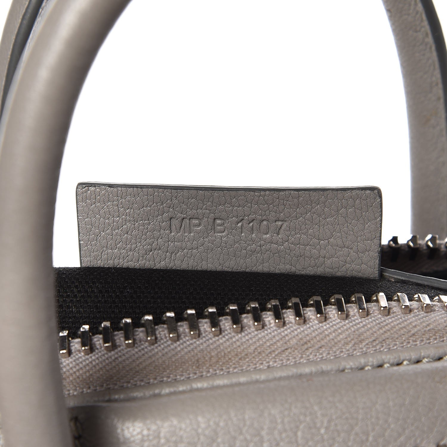 Givenchy Sugar Goatskin Mini Antigona Pearl Grey 7 of 13