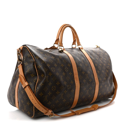 Louis Vuitton Monogram Keepall Bandouliere 55 2 of 9