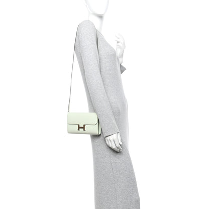Hermes Epsom Constance Long To Go Wallet Vert Fizz 2 of 10