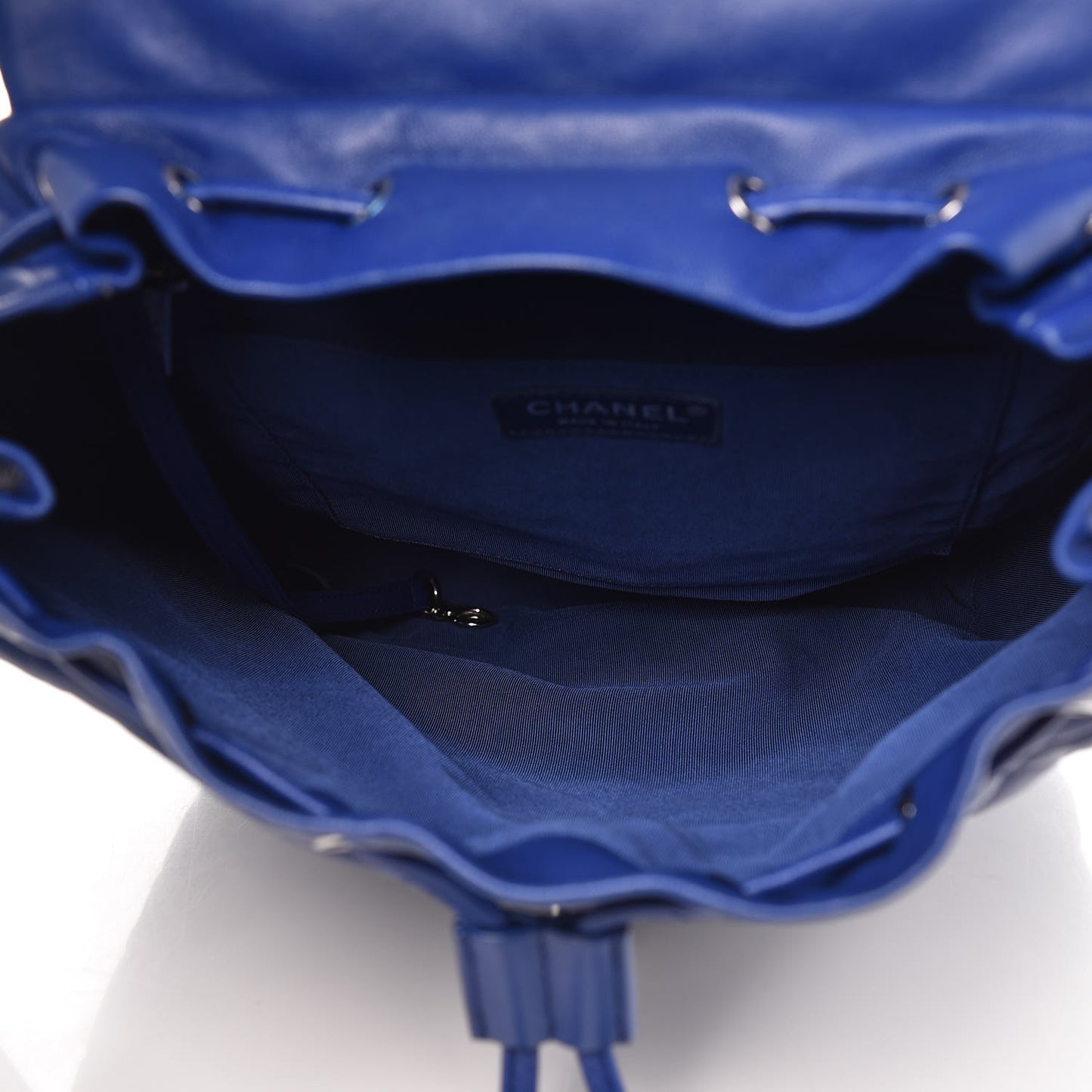 Lambskin Quilted Large Urban Spirit Backpack Blue