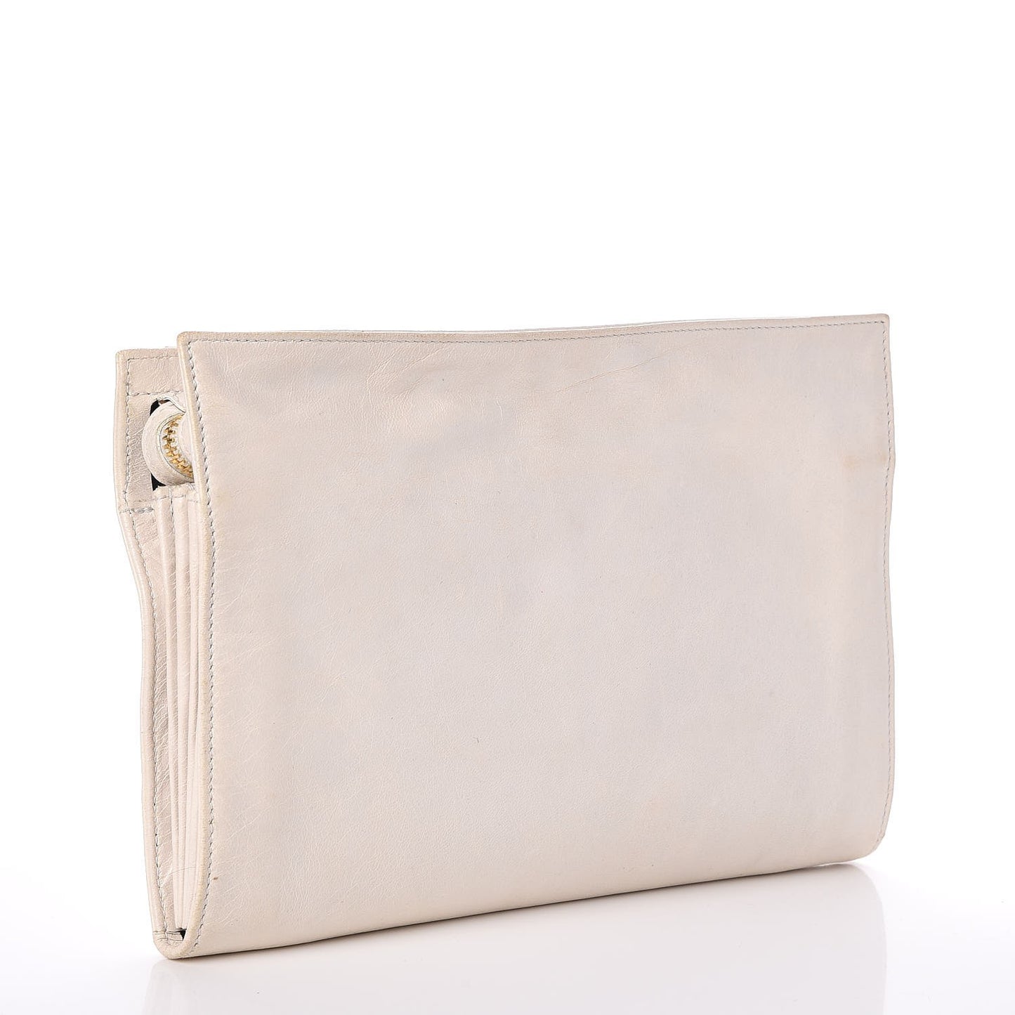 Agneau Giant 21 Gold Hardware Mini Travel Clutch Praline