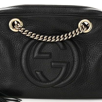 Gucci Pebbled Calfskin Small Soho Bowler Black 8 of 10