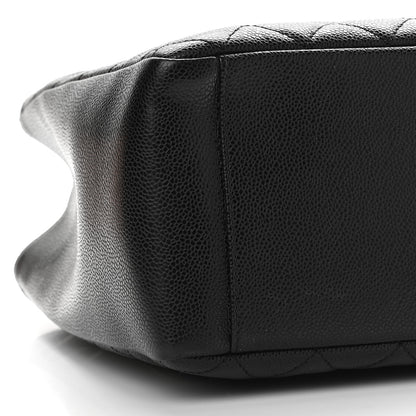 Chanel Caviar Quilted Grand Shopping Tote GST Black 8 of 9
