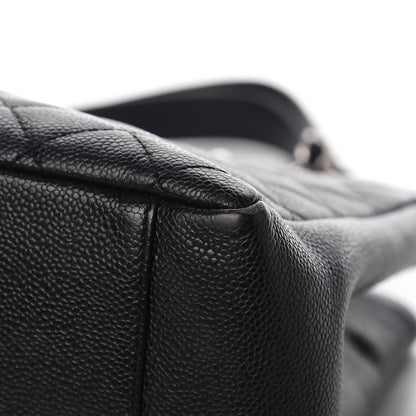 Chanel Caviar Quilted Grand Shopping Tote GST Black 6 of 16