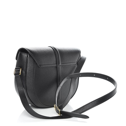Celine Grained Calfskin Medium Besace 16 Black 3 of 10