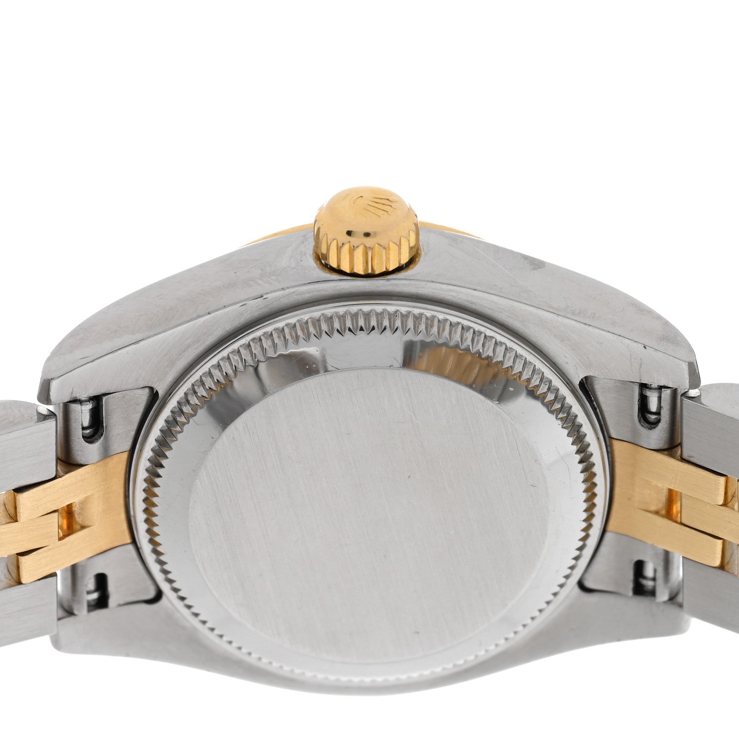 Rolex Stainless Steel 18K Yellow Gold Diamond 26mm Oyster Perpetual Datejust Watch Champagne Jubilee 179173 4 of 5