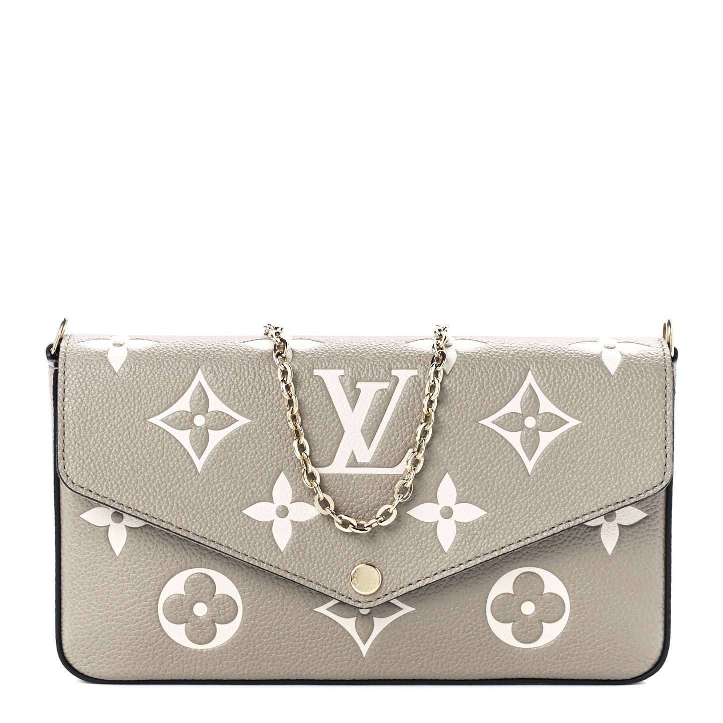 Empreinte Monogram Giant Felicie Pochette Tourterelle Creme
