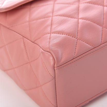 Chanel Lambskin Quilted Small Single Flap Pink 17 of 21