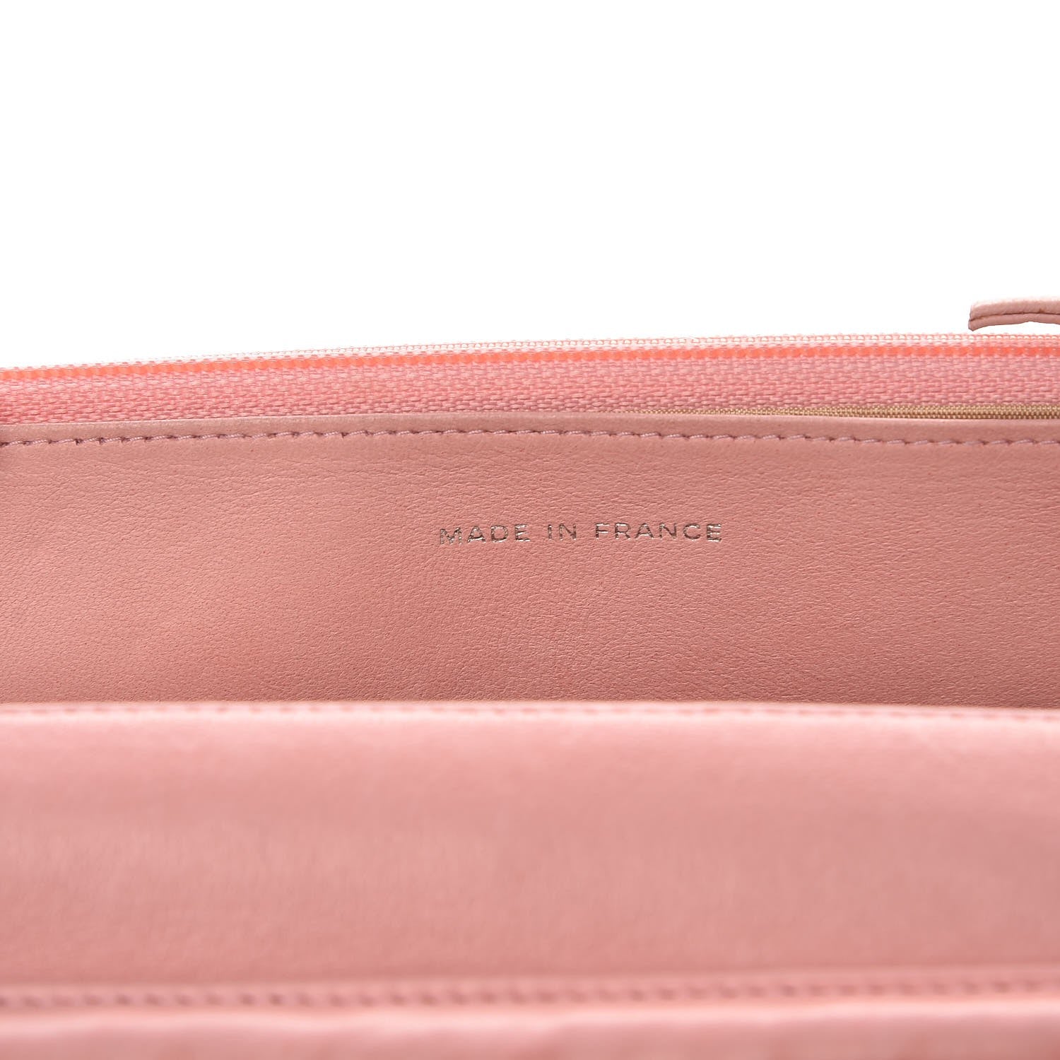 Chanel Caviar Timeless CC Wallet On Chain WOC Pink 8 of 12