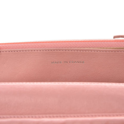 Chanel Caviar Timeless CC Wallet On Chain WOC Pink 8 of 12