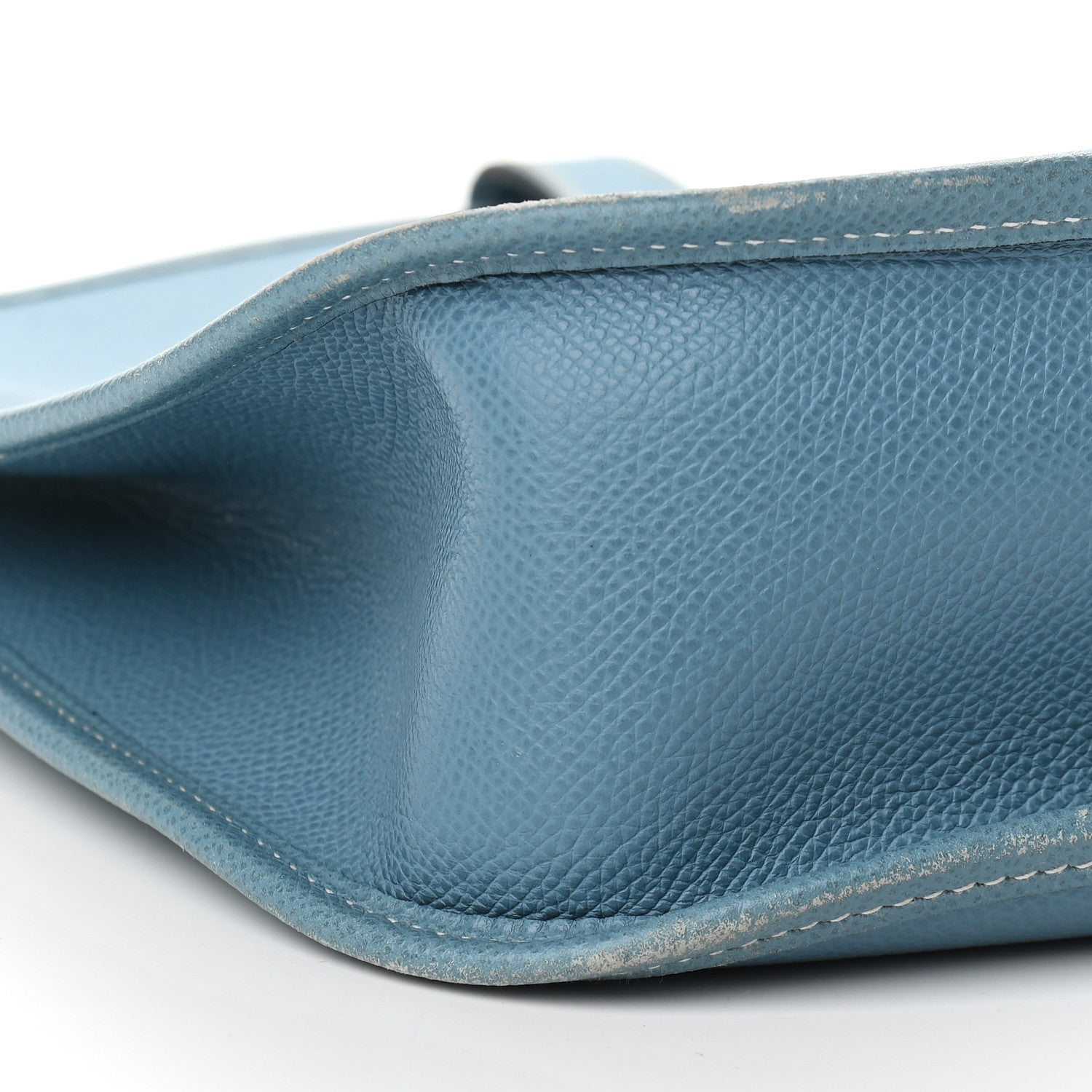 Hermes Epsom Evelyne GM Blue Jean 8 of 9