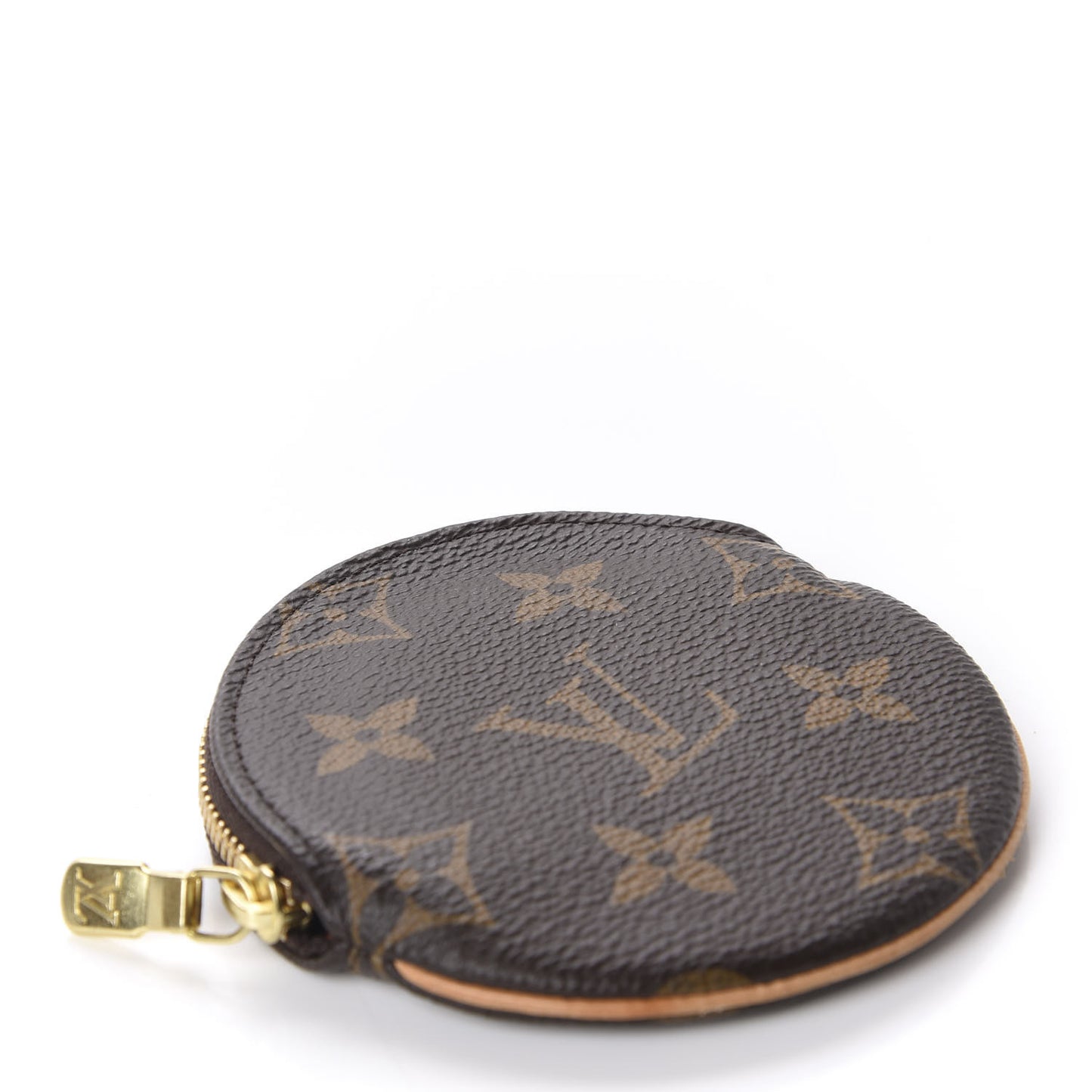 Monogram Round Coin Purse