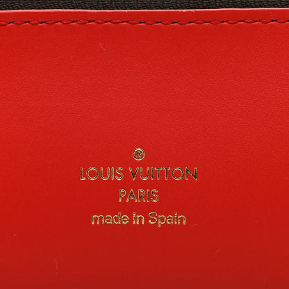 Louis Vuitton Monogram Monogram 2021 Christmas Animation London Elizabeth Pencil Pouch Coquelicot 5 of 7