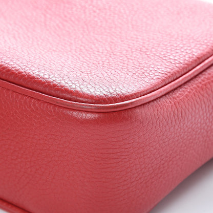 Gucci Pebbled Calfskin Small Soho Disco Bag Tabasco Red 14 of 16