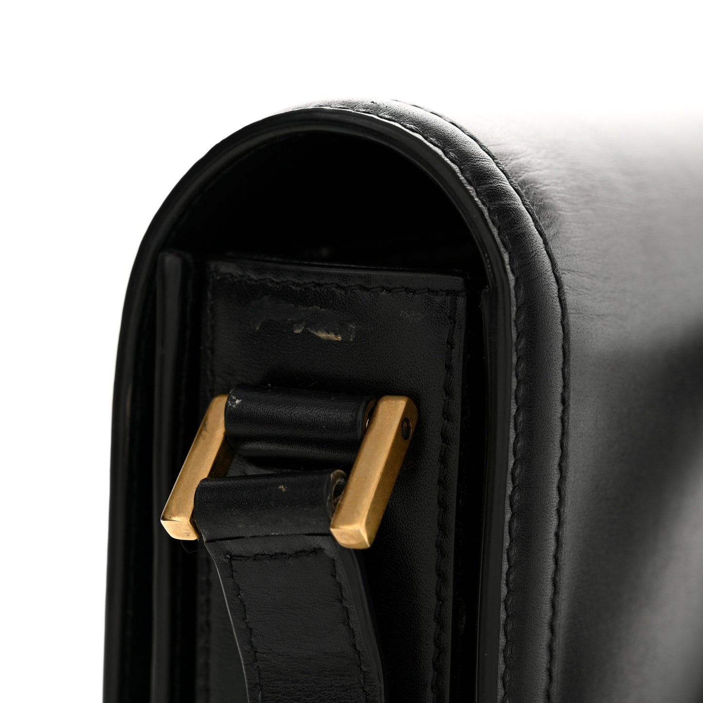 Box Calfskin Monogram Medium Solferino Satchel Black