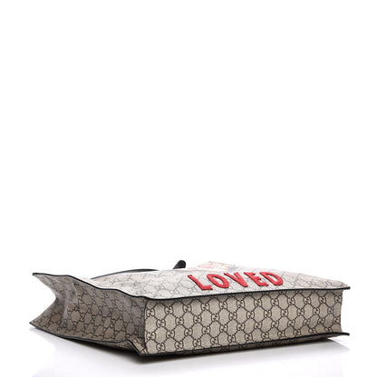 Gucci GG Supreme Monogram Angry Cat Vertical Tote 5 of 11