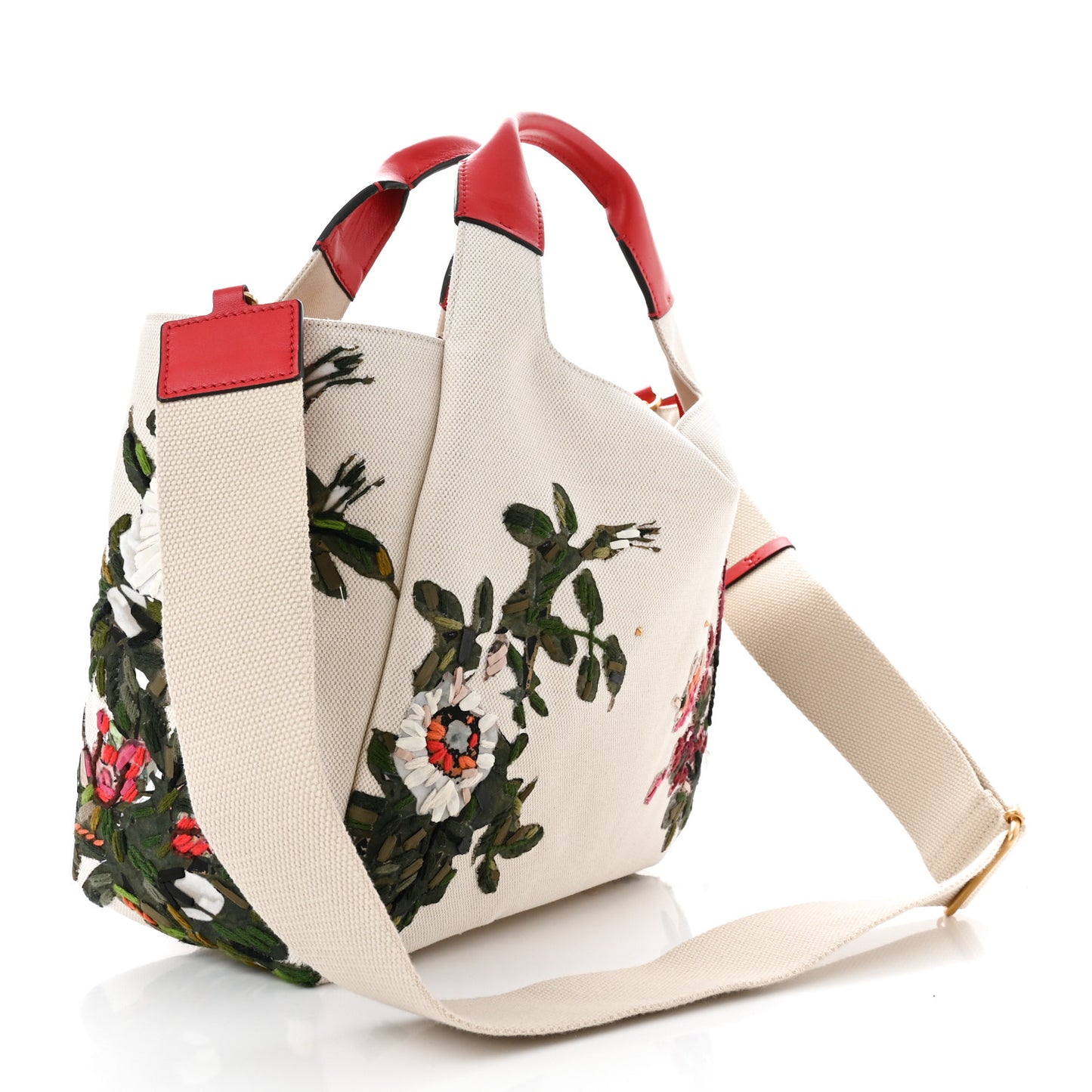 Canvas Atelier Floral Medium Tote Bag