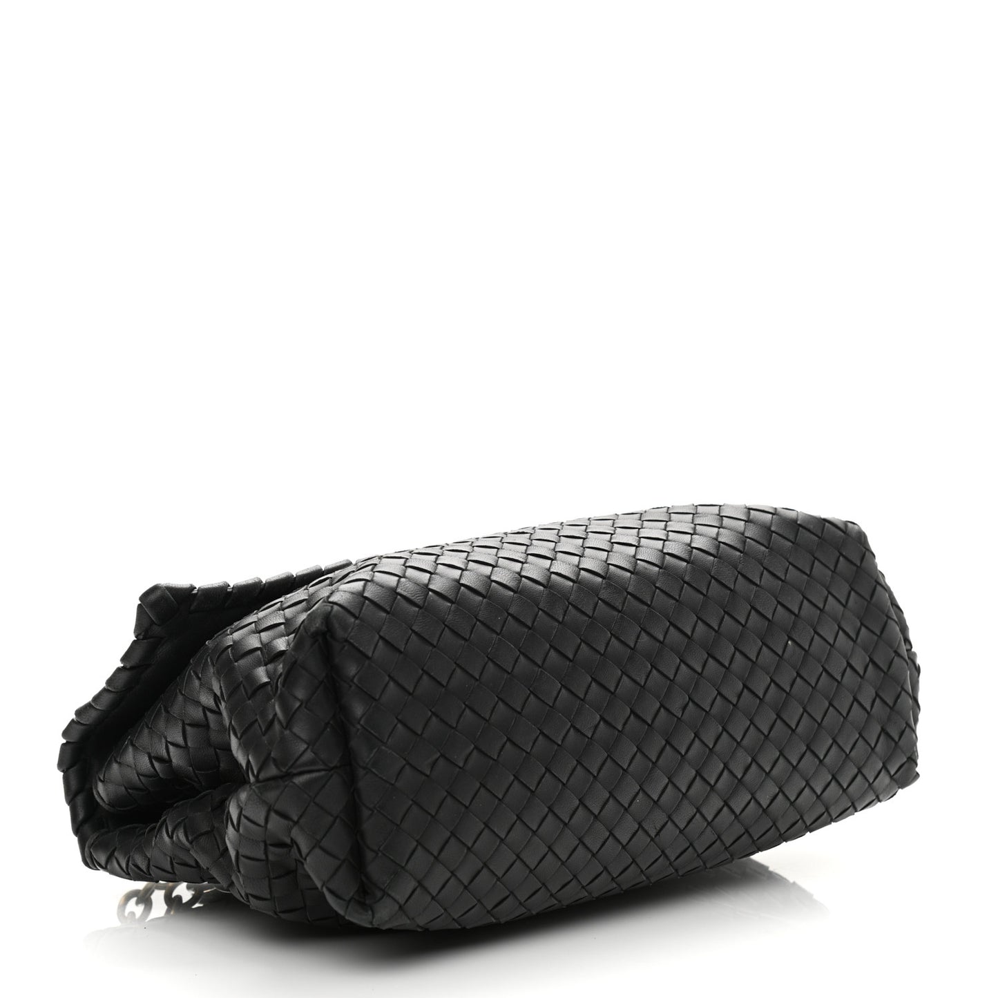 Nappa Intrecciato Large Olimpia Bag Black