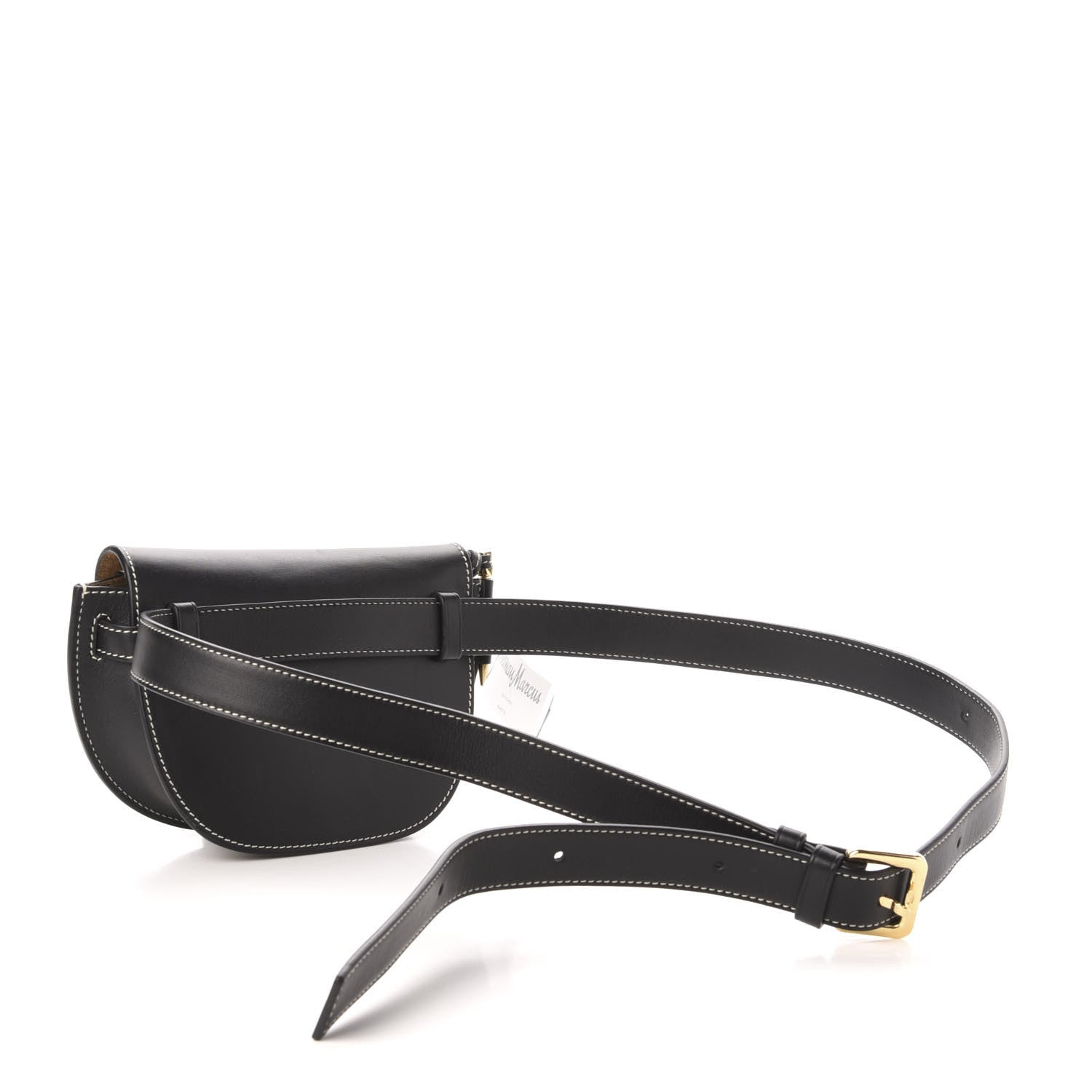 Loewe Calfskin Mini Gate Belt Bag Black 3 of 11