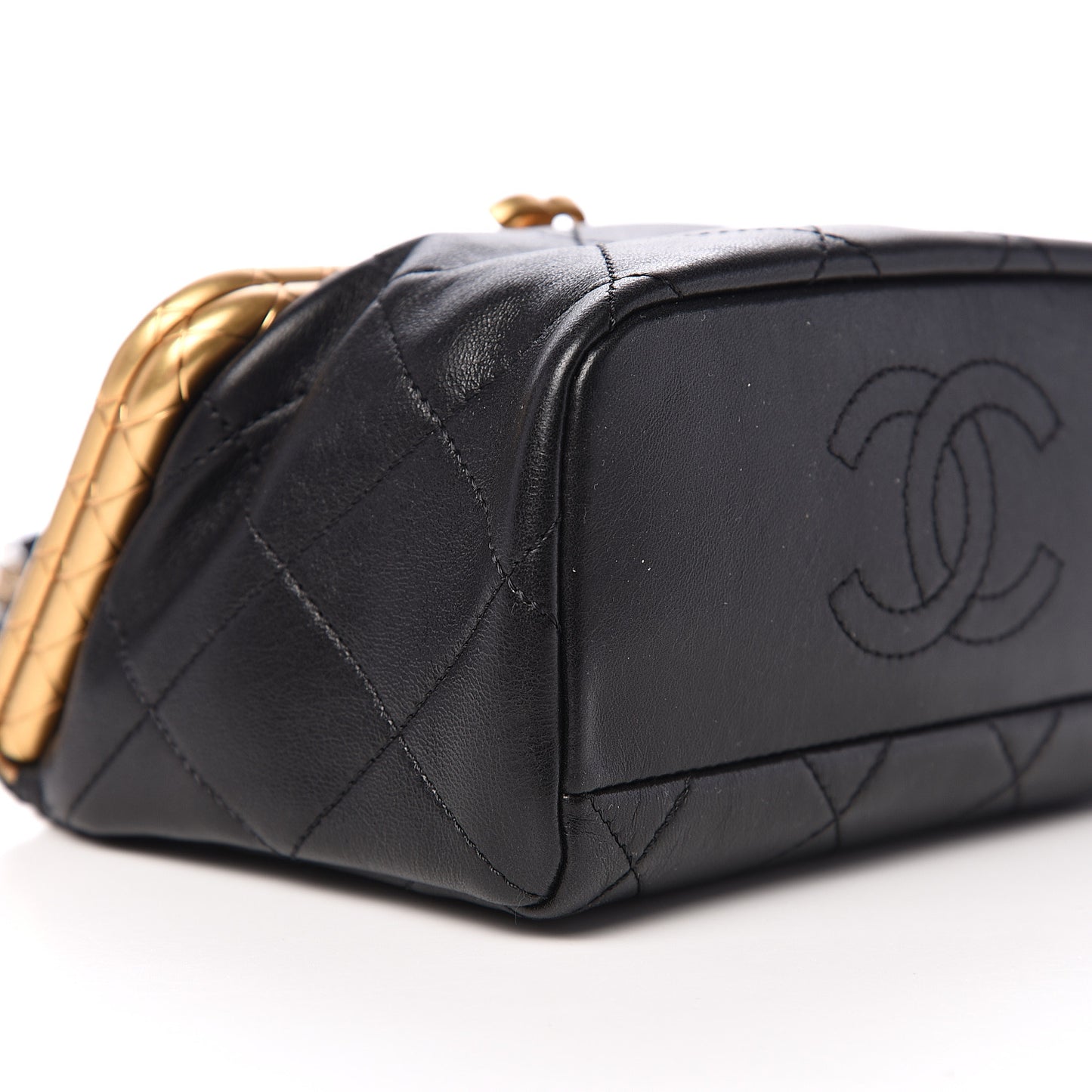 Lambskin Quilted My Crush Bag Black