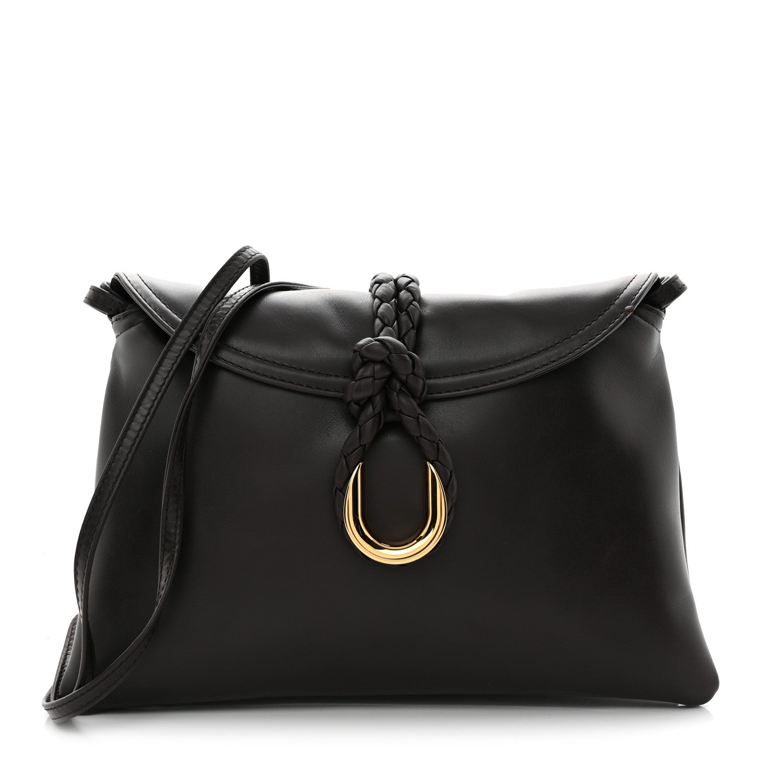 Bottega Veneta Smooth Calfskin Small Liberta Shoulder Bag Fondant 1 of 10