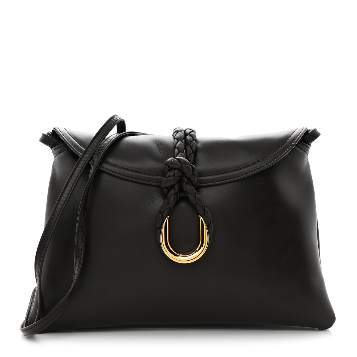 Smooth Calfskin Small Liberta Shoulder Bag Fondant