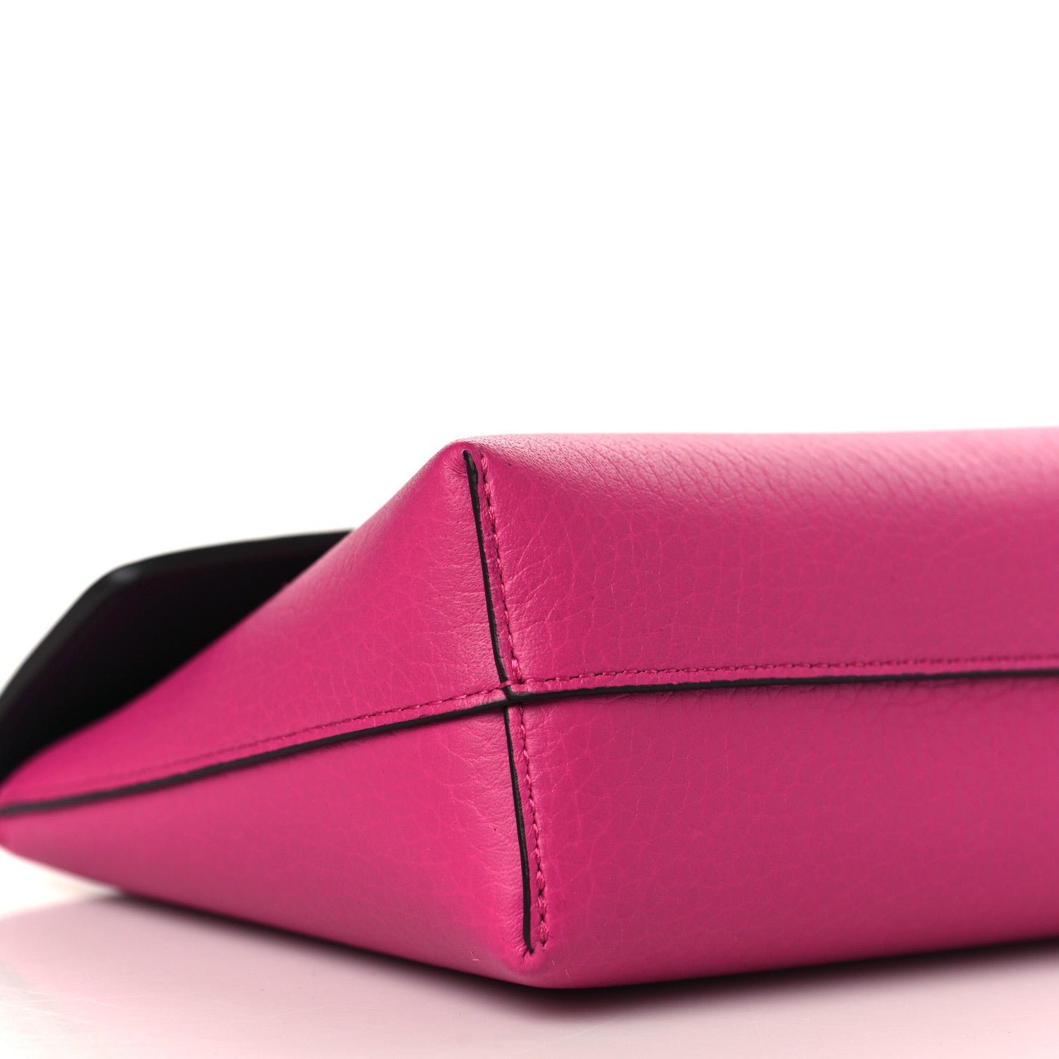 Mulberry Classic Grain Calfskin Darley Cosmetic Pouch Pink 8 of 9