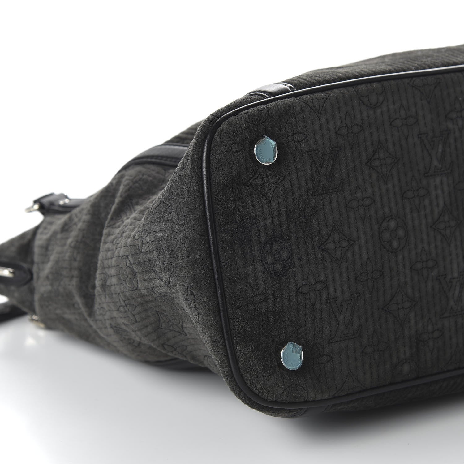 Louis Vuitton Monogram Suede Antheia IXIA MM Black 7 of 11