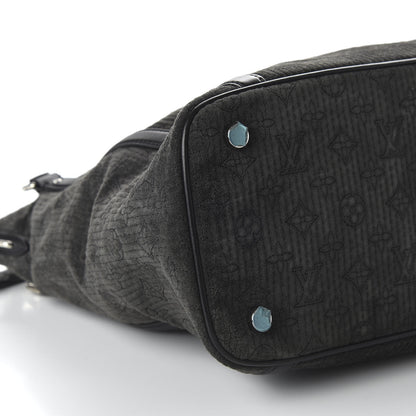 Louis Vuitton Monogram Suede Antheia IXIA MM Black 7 of 11