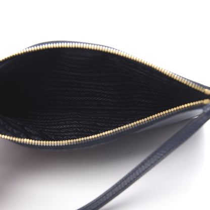 Prada Saffiano Pochette Bag Baltico 5 of 10