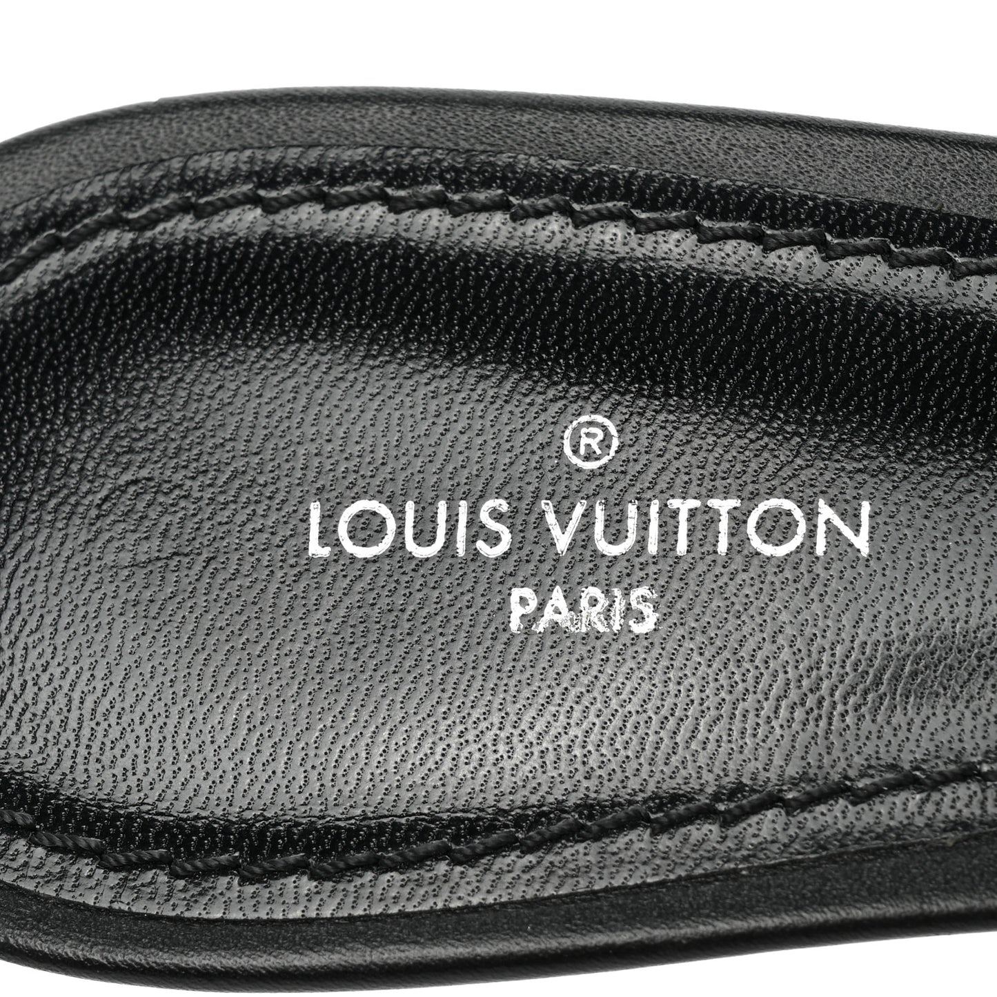 Satin Calfskin Citizen Thong Sandal 37 Black