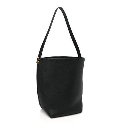 The Row Grained Calfskin Medium N/S Hook Tote Black 3 of 10
