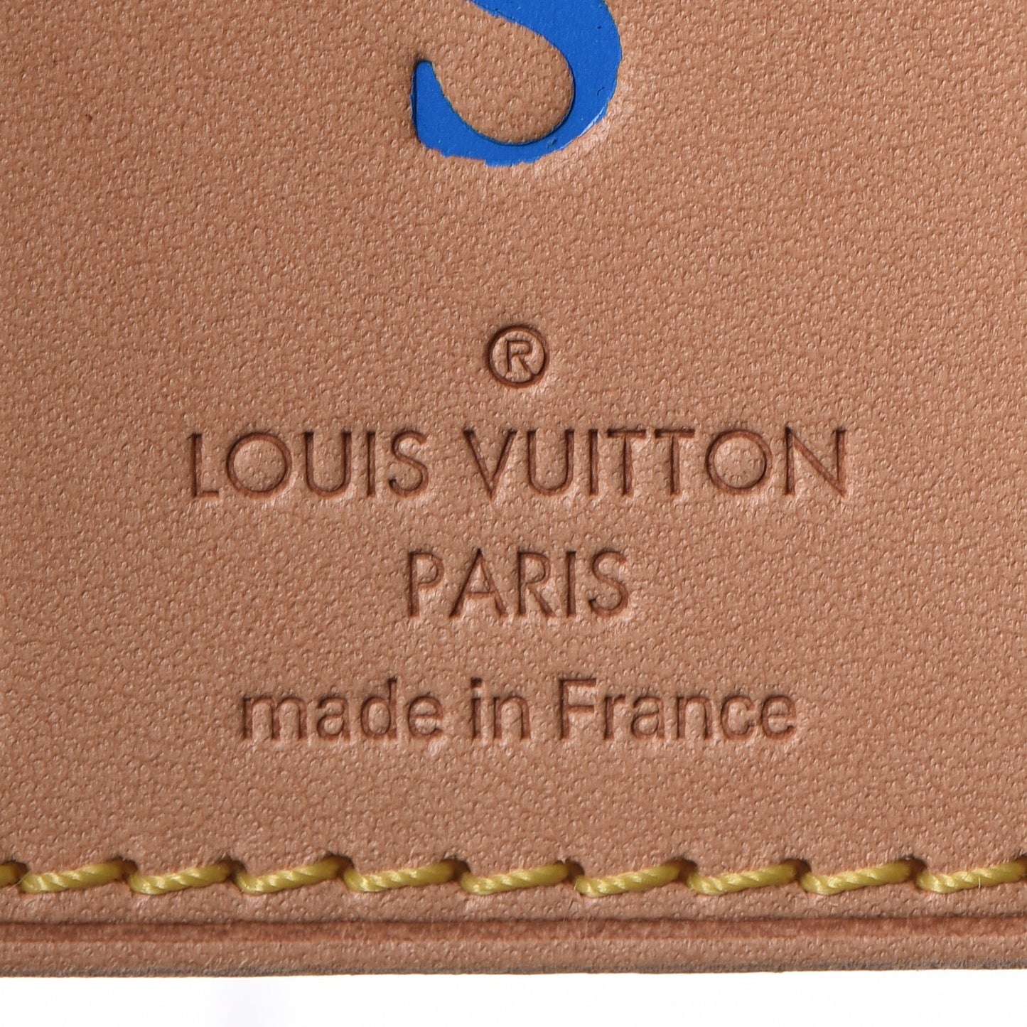Vachetta Luggage Tag