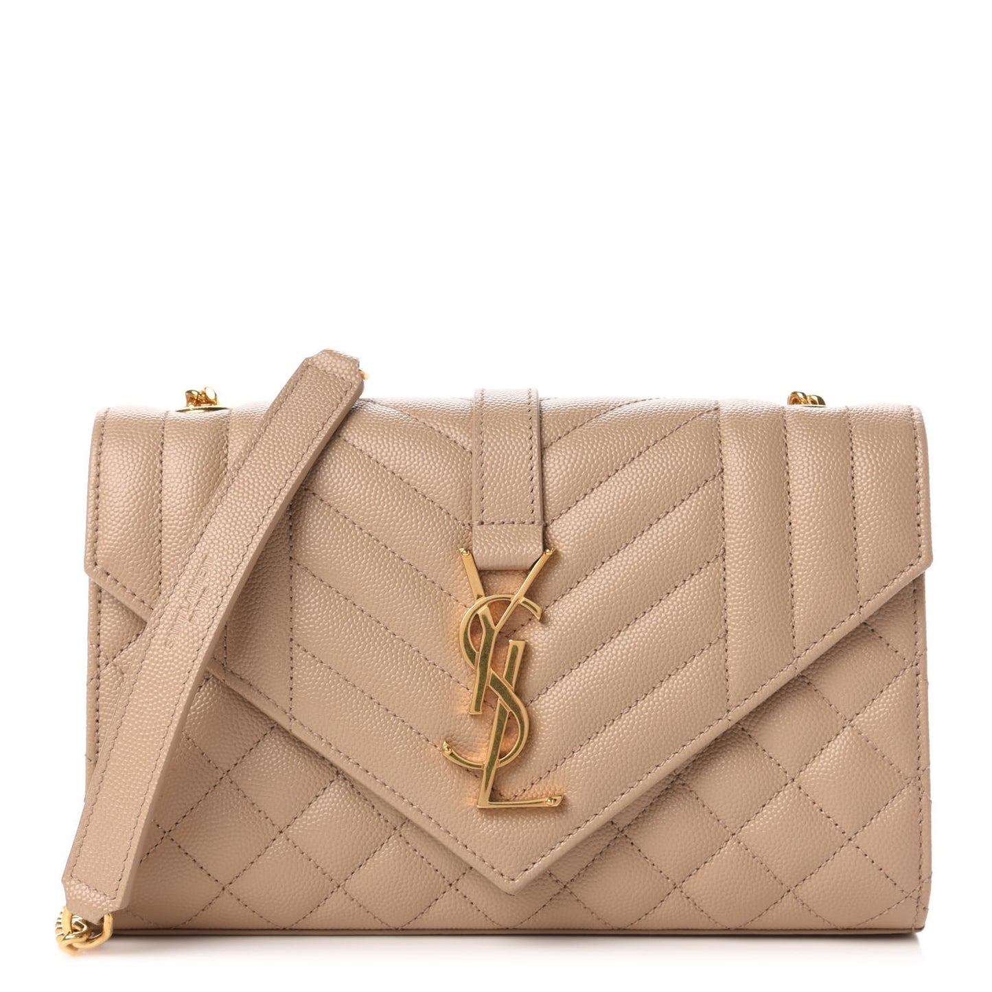 Grain De Poudre Textured Mixed Matelasse Triquilt Small Monogram Satchel Cork