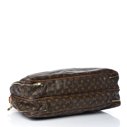Louis Vuitton Monogram Alize 2 Compartment Luggage Travel Bag 4 of 19