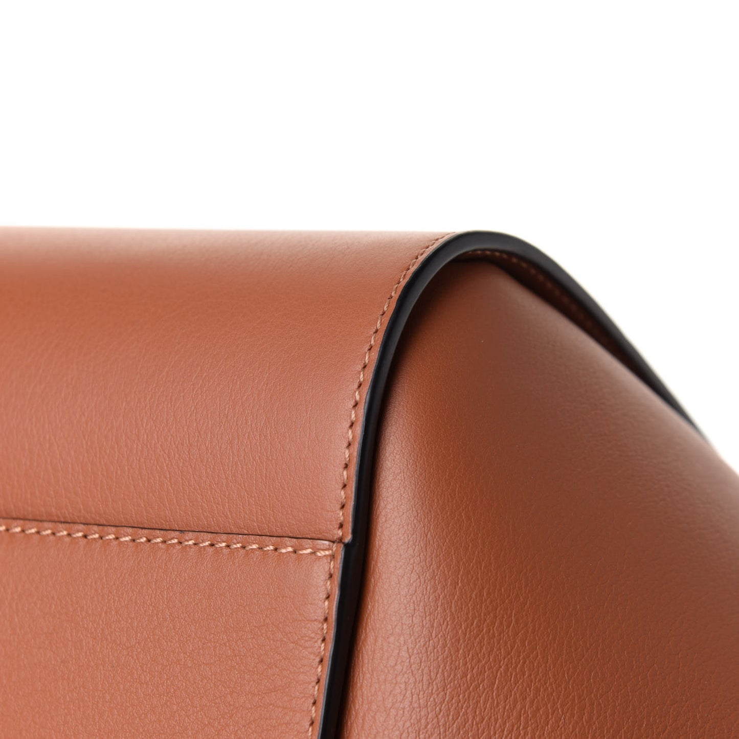 Calfskin Small Hammock Shoulder Bag Tan