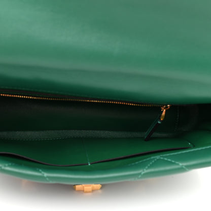 Valentino Garavani Nappa Large Roman Stud Shoulder Bag Jungle 5 of 9