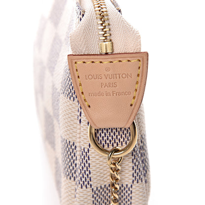 Louis Vuitton Damier Azur Mini Pochette Accessories 6 of 7