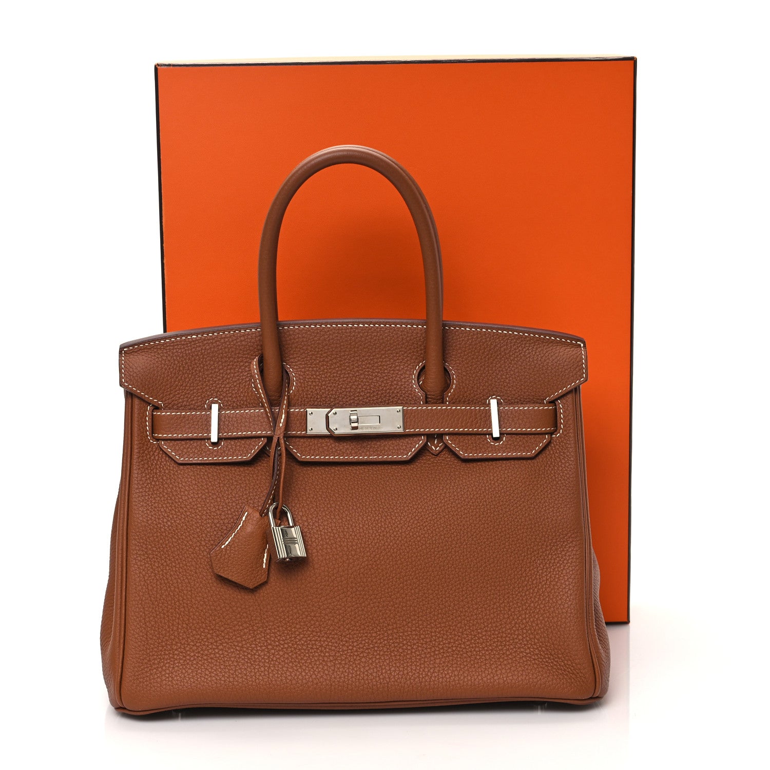 Hermes Togo BIRKIN 30 Gold 13 of 13