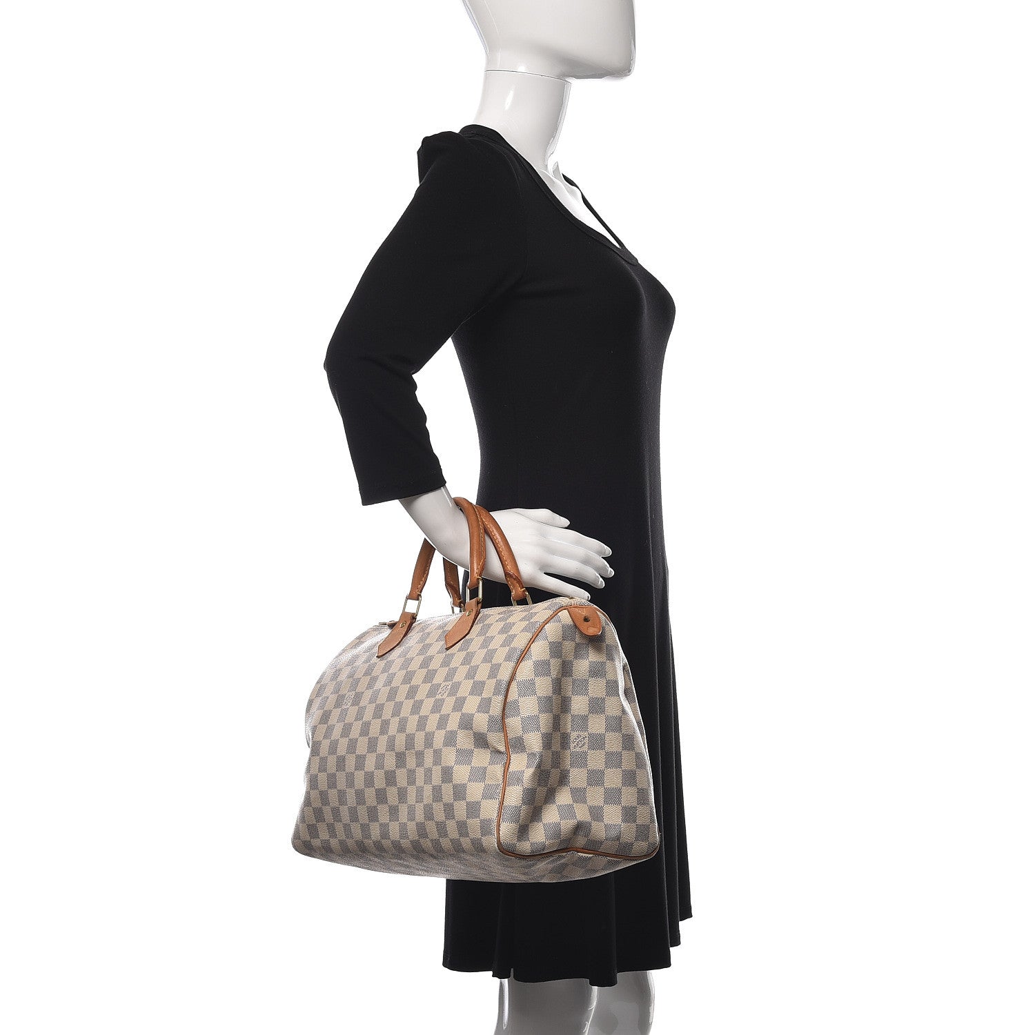 Louis Vuitton Damier Azur Speedy 35 2 of 19