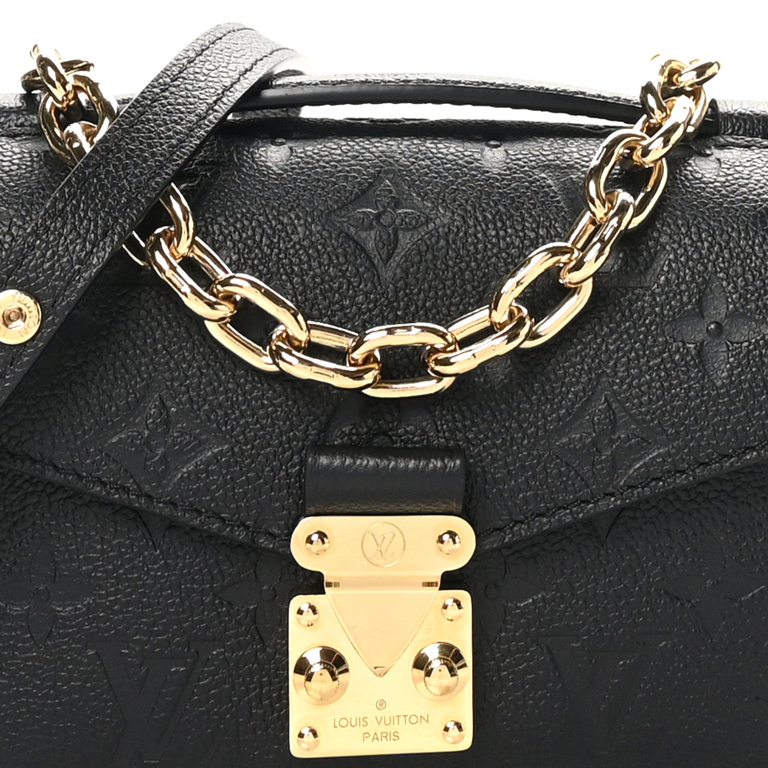 Louis Vuitton Empreinte Pochette Metis East West Black 7 of 9