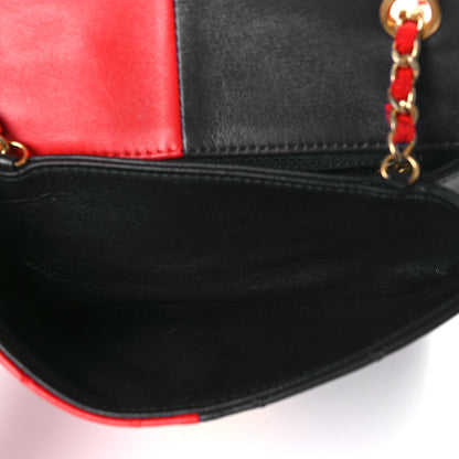 Chanel Lambskin Quilted Mini Yin Yang Flap Red White Blue Black 4 of 9