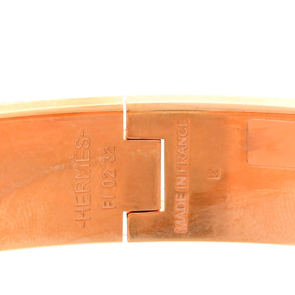 Hermes Enamel Narrow Clic Clac H Bracelet PM Vert FIzz 4 of 4