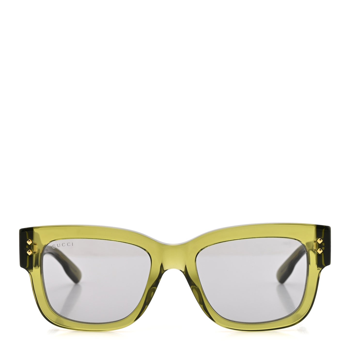 Acetate Rectangle Frame Sunglasses GG1217S Green