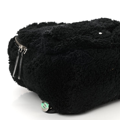 Chanel Mixed Fibers Lambskin Calfskin Quilted CC Tender Backpack Black 8 of 9