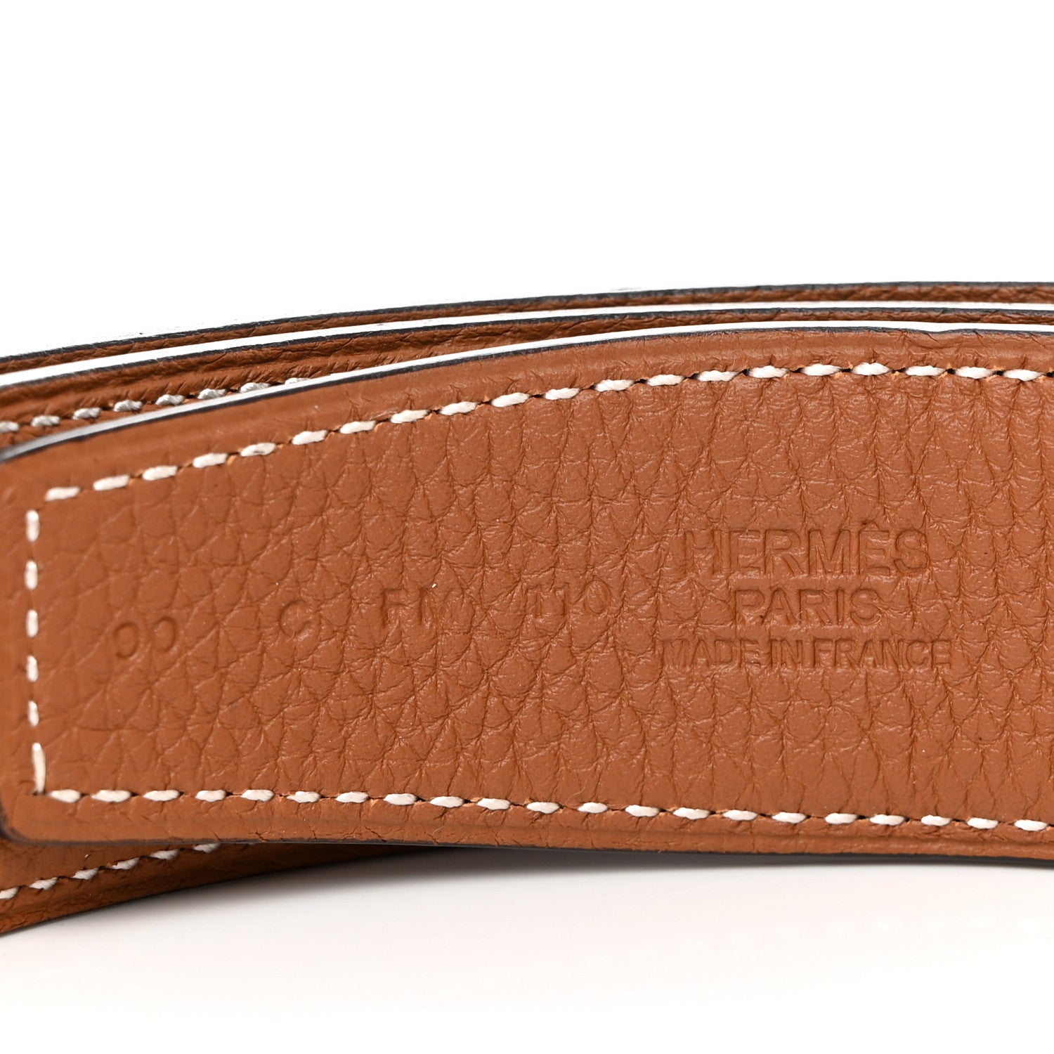Hermes Box Togo 32mm Gamma Belt 90 36 Black Gold 4 of 7